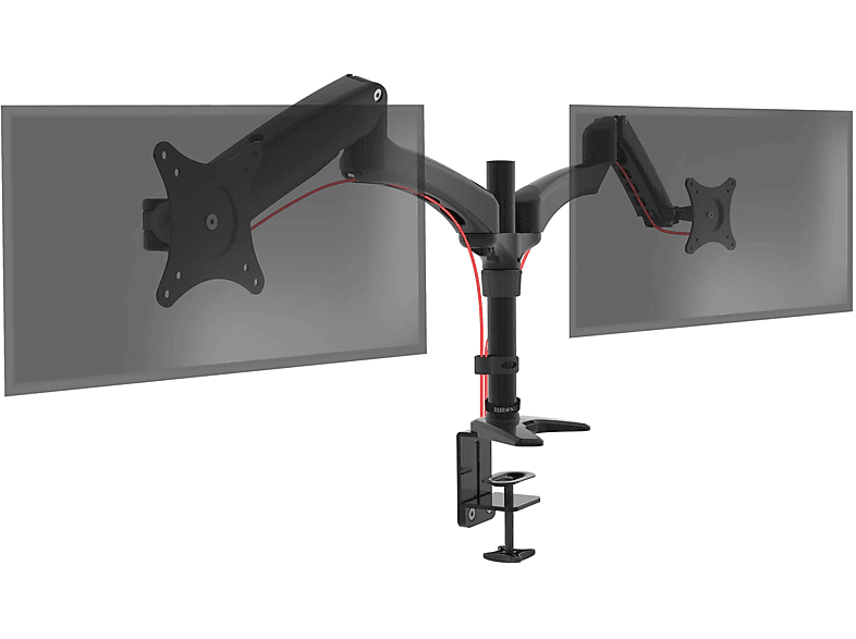 Soporte para monitores | Duronic DM552 Soporte para 2 monitores de 15