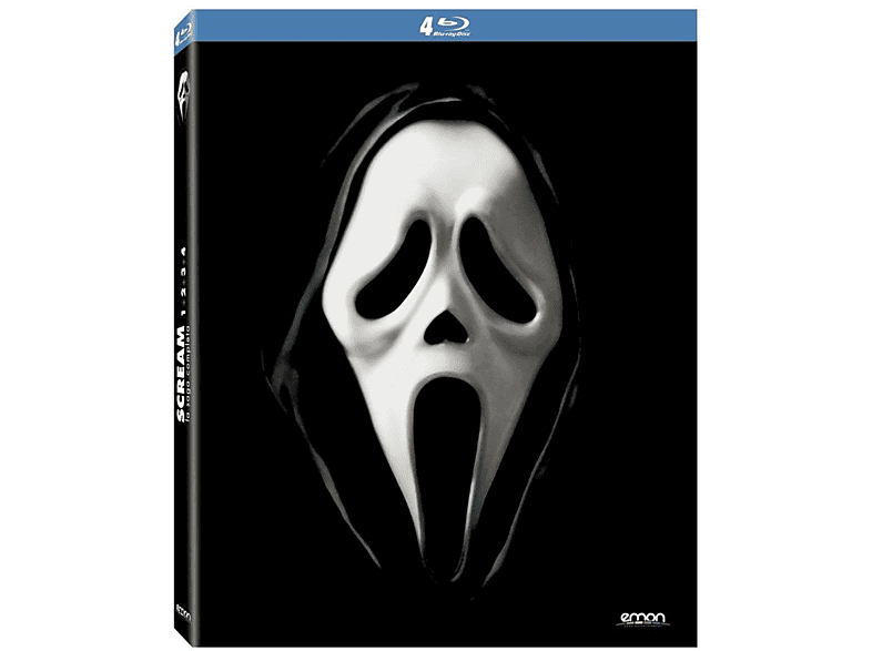 Scream 1-4 + Poster | Bluray