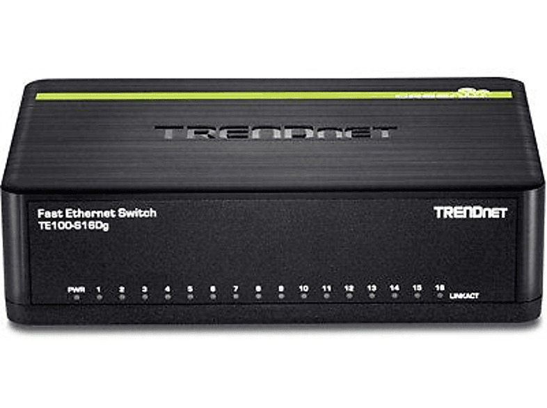 TRENDNET 16PORT 10/100 GREENNET SWCH CPNT DE