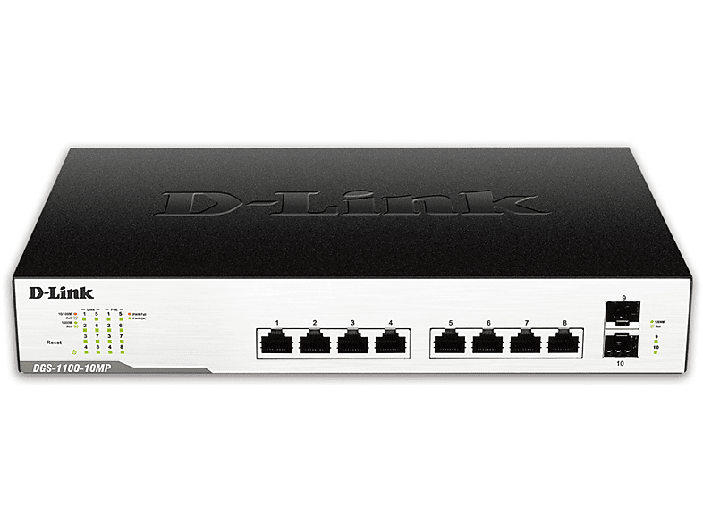 D-LINK D-LINK DGS-1100-10MPP / 8-P 10/100/1000 MA