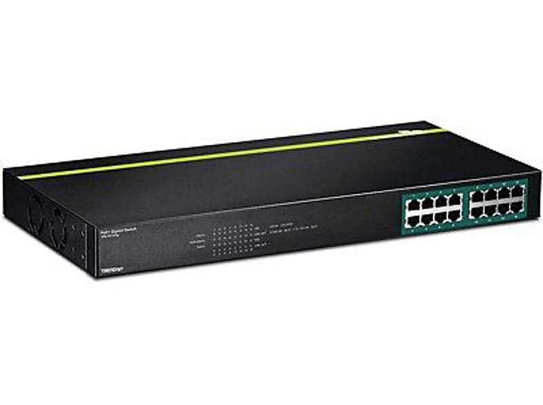 TRENDNET 16-PORT GREENNET GB POE+ WRLS SWCH