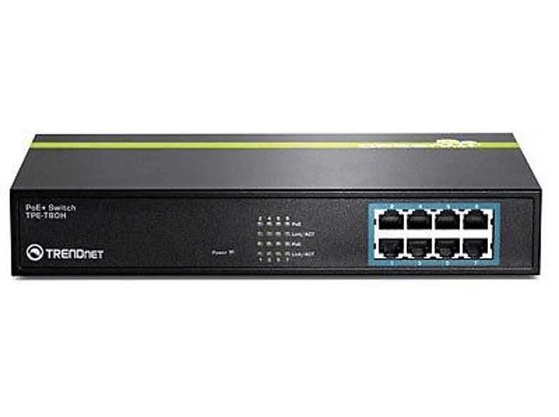 TRENDNET 8PORT 30W 10/100MBPS (125W) CPNT PO