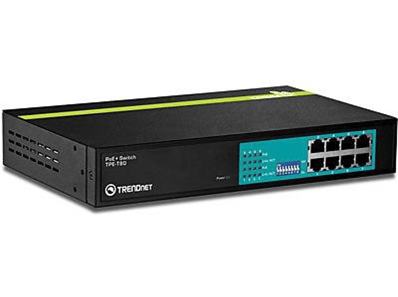 TRENDNET 8PORT 30W 10/100MBPS CPNT POE+ SWCH