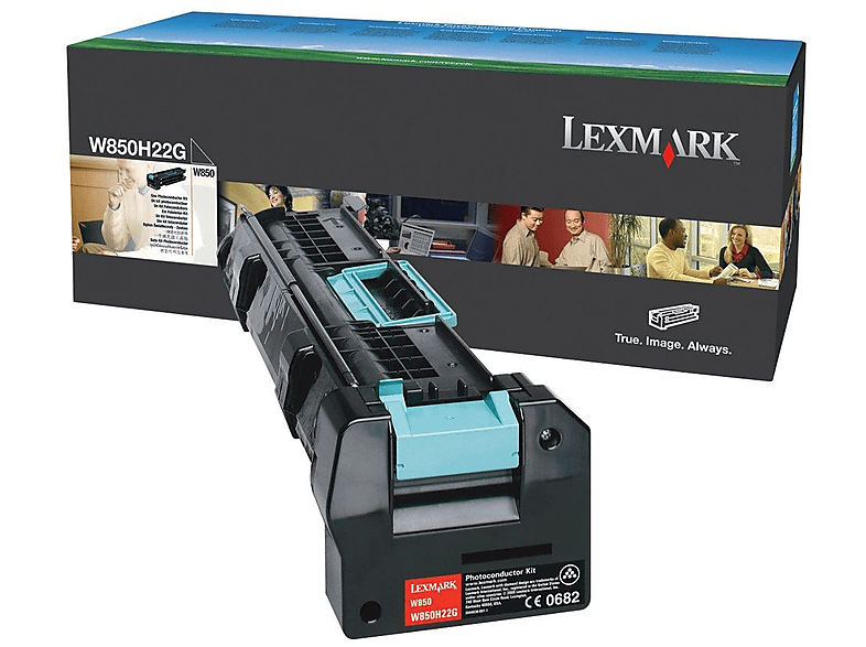 Lexmark | 1 - negro - unidad fotoconductora LCCP - para W850dn