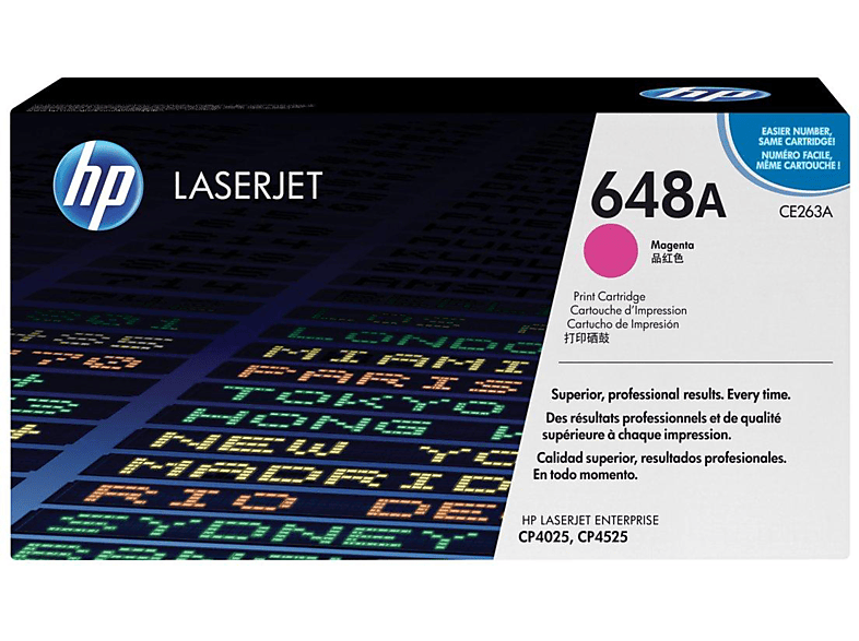 HP 648A | Magenta - original - LaserJet - cartucho de tóner (CE263A )