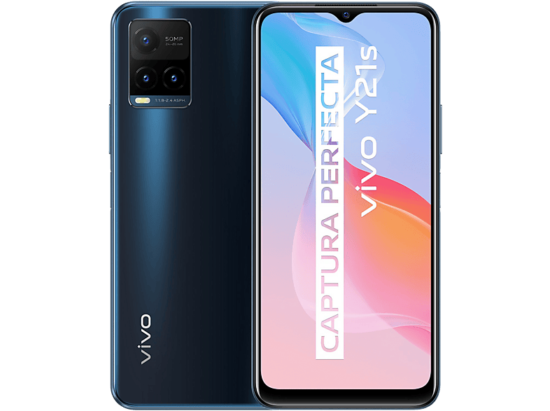 Móvil | VIVO Y21S, Azul Medianoche, 128 GB, 1 GB RAM, 6,51 