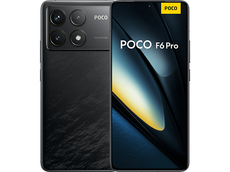 Móvil | POCO F6 Pro, Negro, 512 GB, 12 GB RAM, 6,67 