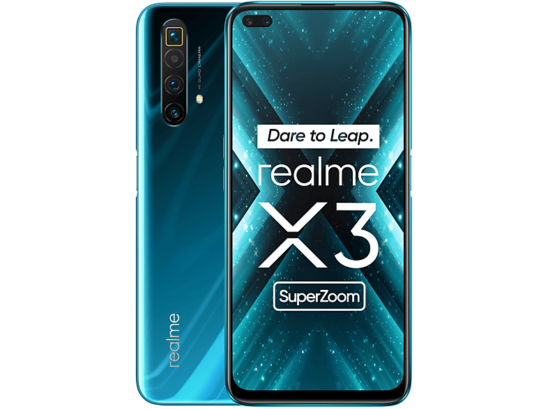 Móvil | realme X3 SuperZoom, Azul, 256 GB, 12 GB, 6.6