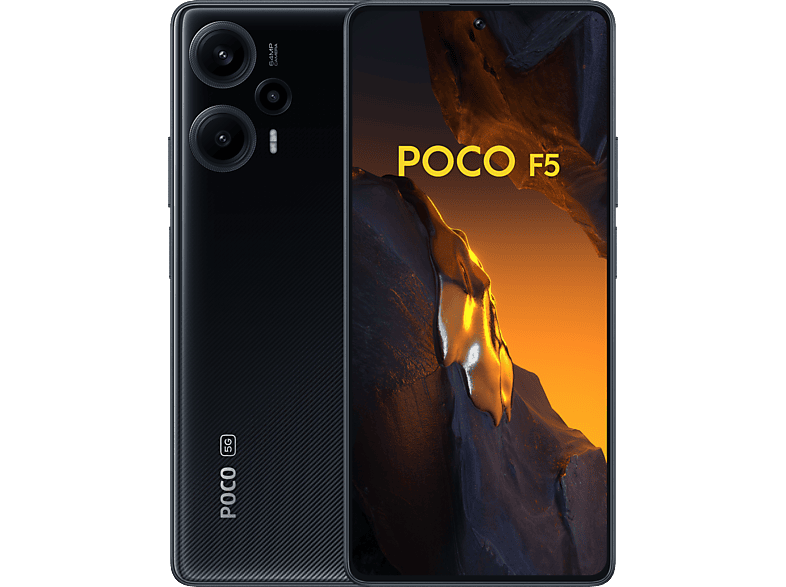 Móvil | POCO F5, Negro, 256GB, 12GB RAM, 6.67