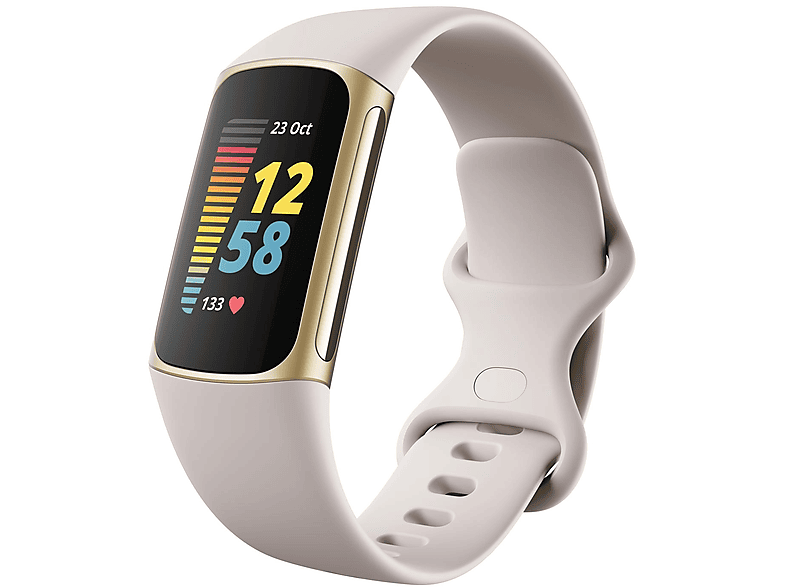 Smartband | FITBIT 810038855875, Grafito Blanco Marfil, 1,04