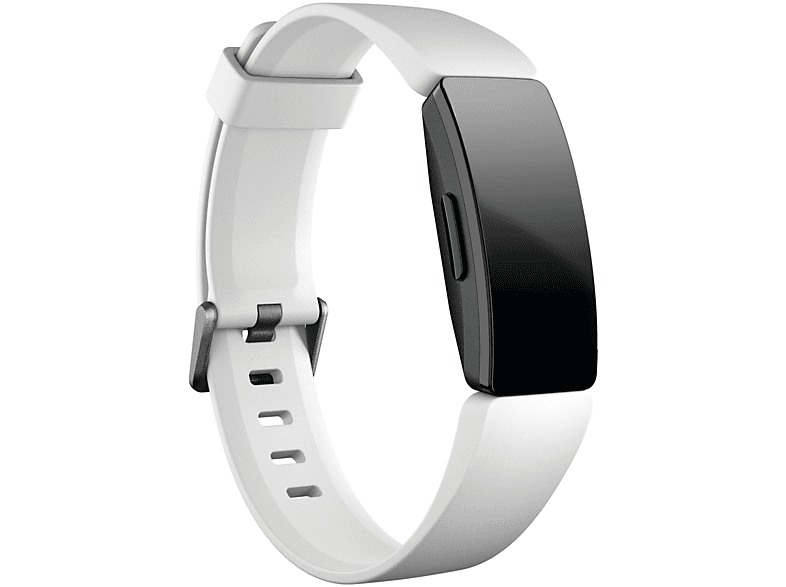 Pulsera de actividad | Fitbit Inspire HR, Resistente al agua, Salud femenina, 5 días batería, White