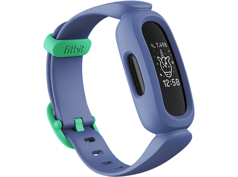 Pulsera de actividad infantil | Fitbit Ace 3, 116-168 mm, PMOLED, 8 días, Bluetooth, Azul