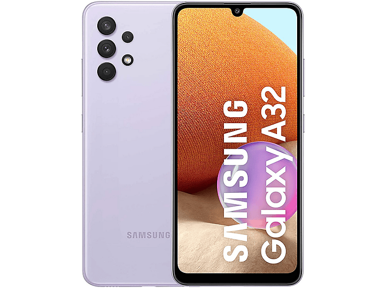 Móvil | Samsung Galaxy A32, Violeta, 128 GB, 4 GB, 6.4