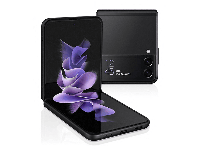 Móvil | SAMSUNG GALAXY Z FLIP 3, Negro, 128 GB, 8 GB RAM, 6,7 