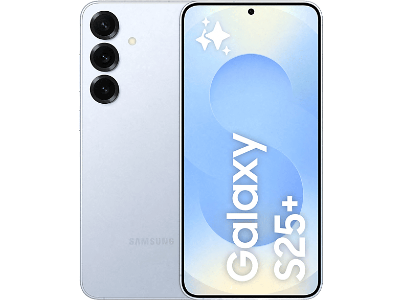 Móvil | Samsung Galaxy S25 Plus, Icy Blue, 256 GB, 12 GB RAM, 6.7