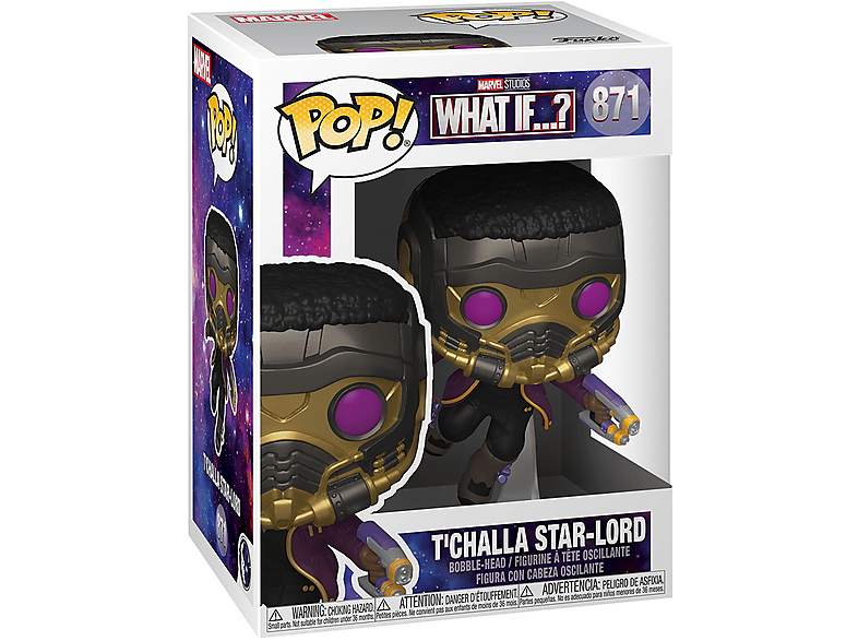 Figura | FUNKO Marvel: What If T’Challa Star Lord 