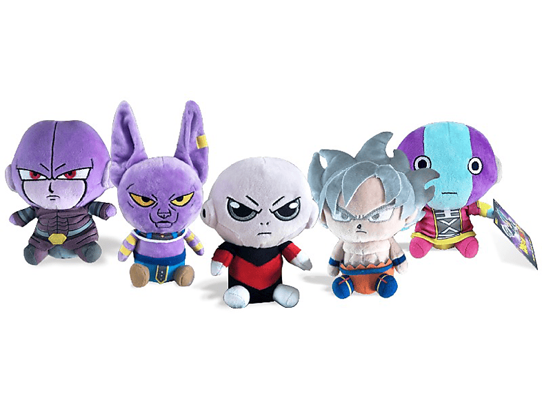 Peluche | Yamato Dragon Ball Super: Zeno Sama, Lord Bills, Hit, Jiren y Goku (Modelo aleatorio), 1 unidad