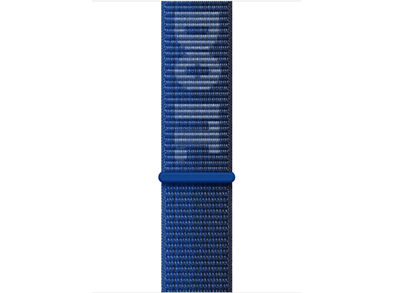 APPLE Watch Correa Loop Nike Sport, 45 mm, Tejido de nailon suave, Game Royal/azul marino noche 