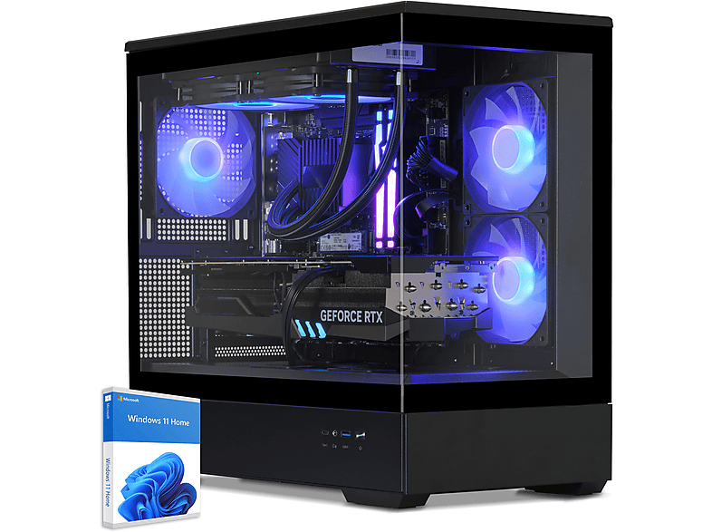 PC Gaming | SEDATECH UCCF704I1I1HF, AMD Ryzen 7 7700X 8x 4.5Ghz (max 5.4Ghz), 32 GB RAM, 2000 GB SSD, GeForce RTX™ 4060, Windows 11 Home (64 Bit), Negro