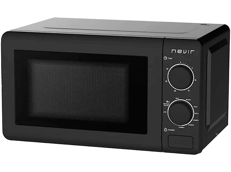 Microondas libre instalación | NEVIR NVR-6306MGN, 700 W, 5 potencia, 20 l, Negro