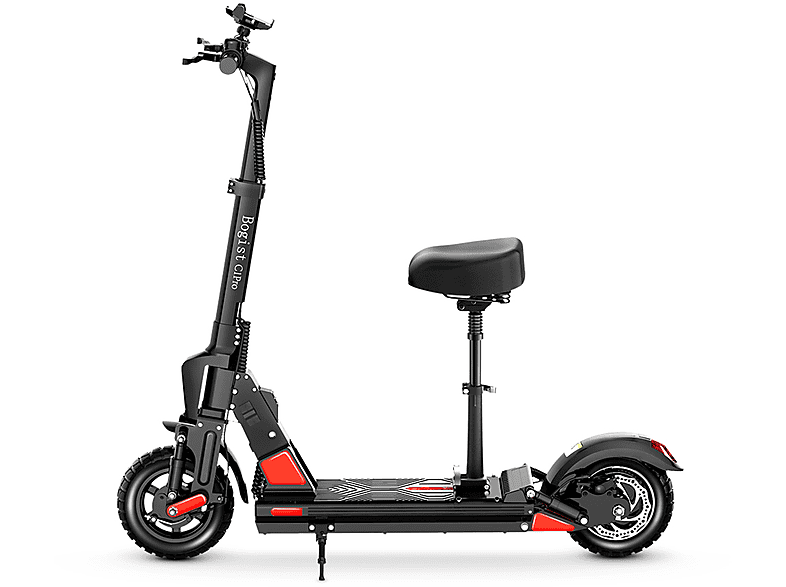 Patinete eléctrico | BOGIST C1 Pro - homologados, 500 W, 150 kg, 13000 mAh, 25 km/h, Black 