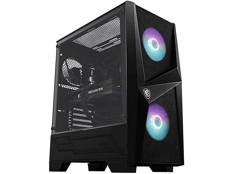 PC Gaming | PCBYTE Nitro, Intel® Core™ i9-11900F 8 Cores up to hasta 5,20 GHz Turbo, 32 GB RAM, 2 TB SSD, GeForce RTX™ 4070, Windows, Negro 