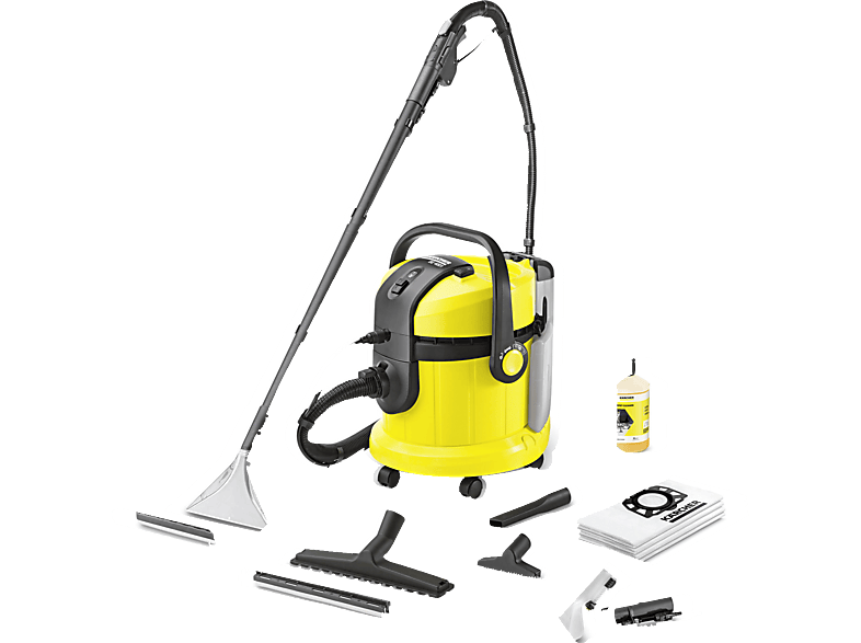 Aspirador con bolsa | KARCHER LAVA-ASPIRADOR KARCHER SE4001 PLUS 1.081-138.0 + DETERG.RM519 REGALO, 1400 W, 4 l, Transparent 