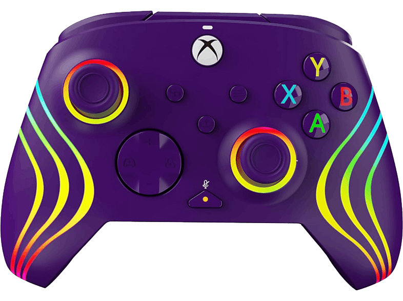 Mando | AFTERGLOW WAVE WIRED CONTROLLER PURPLE PDP, Xbox Series, Cable, Lila 