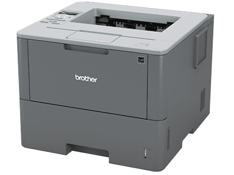 Impresora láser monocromo | BROTHER HLL6250DNRF1, Láser, 1200 x 1200 dpi, 46 ppm, 46 ppm, Blanco 