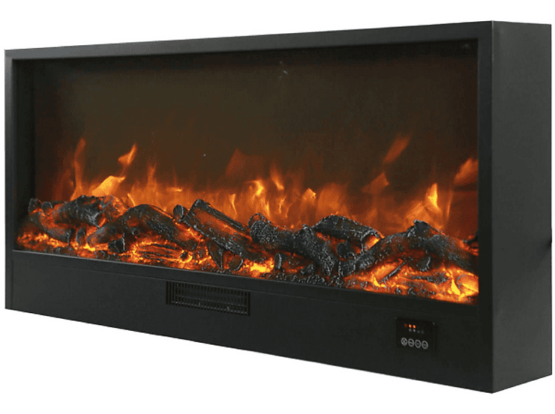 Chimenea eléctrica | SINED CAMINETTO-ISPICA-108, 1500 W , Negro 