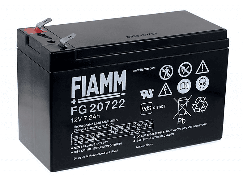 Baterías de Plomo | APC FIAMM Recambio de Batería para SAI APC Back-UPS ES700 