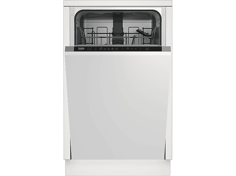 Lavavajillas integrable 45 cm | BEKO DIS35026, 10 servicios, 5 programas, 448 mm, No aplicable