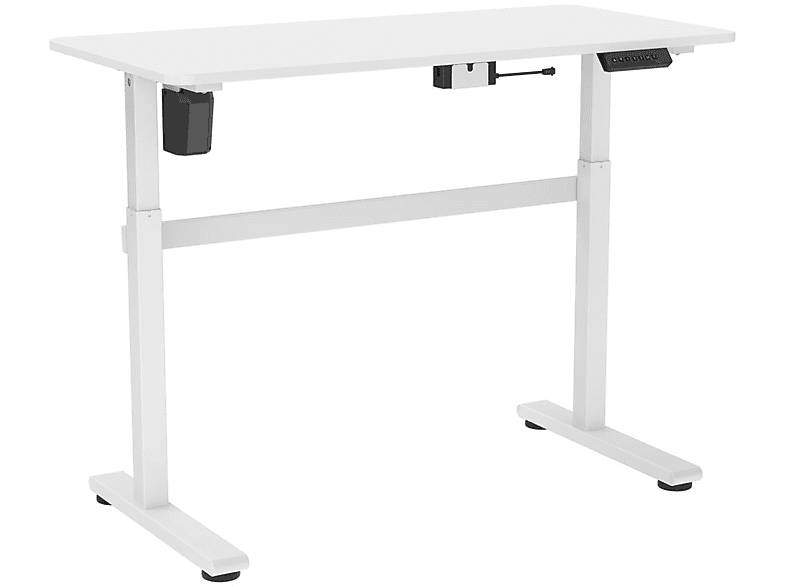 Mesa ergonómica  150-5001 Escritorio motorizado Sentado/de pie 118 x 58 cm KIMEX Blanco 