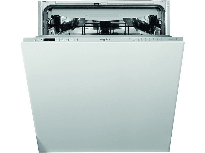 Lavavajillas integrable  Whirlpool WI 7020 PF 14 cubiertos 8 programas 60 cm Tercera bandeja PowerClean Pro Sin panelar