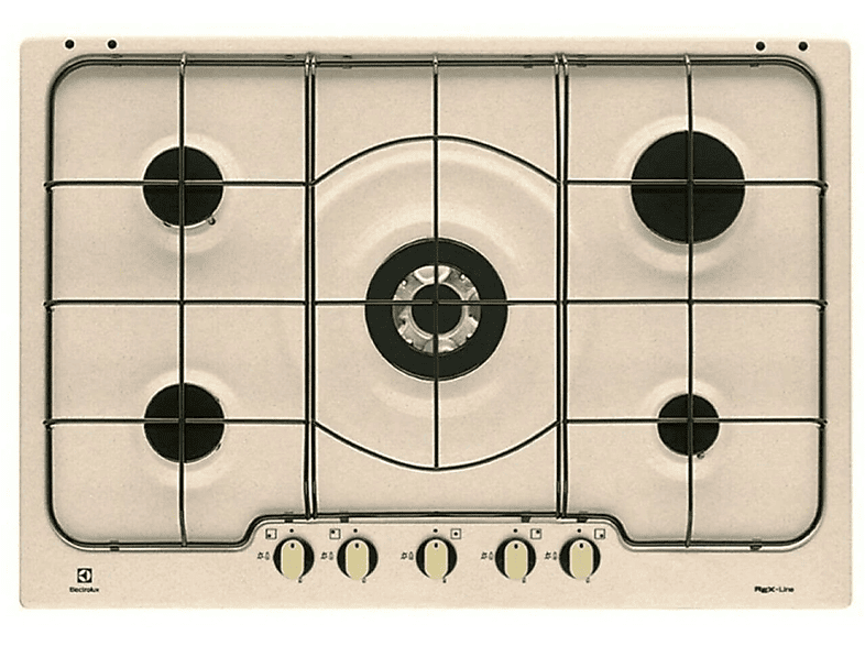 Placa de gas  ELECTROLUX 7332543398058 5 zonas 750 mm Arena