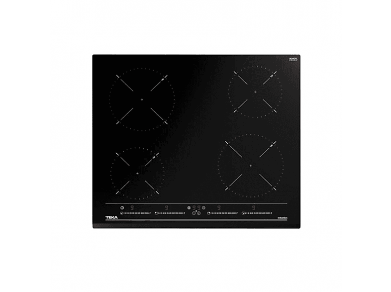 Placa de vitrocerámica  TEKA IZC 64010 BK MSS 4 zonas 600 mm Negro 