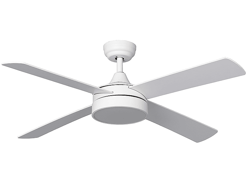 Ventilador de techo  TECHBREY Timor Blanco 132cm Motor DC WiFi 40 W 200/180/158/135/106/75 rpm velocidades Blanco 