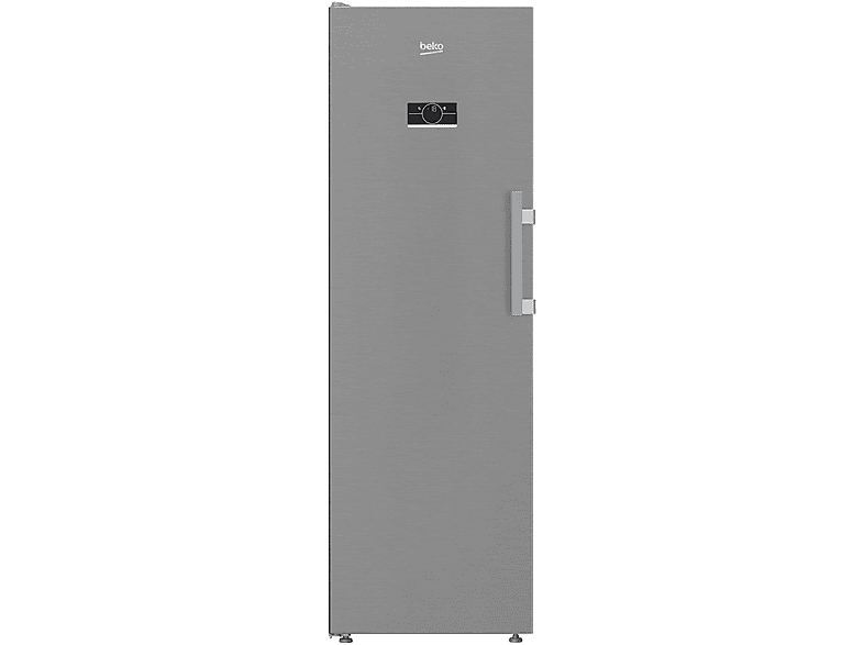 Congelador vertical | BEKO BEKB5RMFNE314W, 286 l, 186,5 cm, Inox 