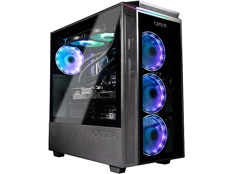 PC gaming  CAPTIVA Ultimate Gaming R72-823 AMD Ryzen 9 5900X 12 Núcleos 32 GB RAM 1 TB SSD Radeon™ RX 7900 XT FreeDOS (Sin sistema operativo) Sin sistema operativo Negro