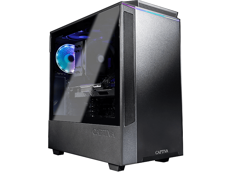 PC sombremesa  CAPTIVA Workstation R76-283 AMD Ryzen 7 5700X 8 Núcleos 16 GB RAM 1 TB SSD GeForce RTX™ 3060 FreeDOS (Sin sistema operativo) Sin sistema operativo Negro 