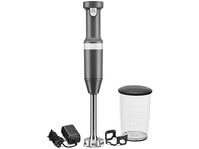 Amasadora  KITCHEN-AID 5KHBBV53EDG 16 W Totalmente variable velocidades Gris 