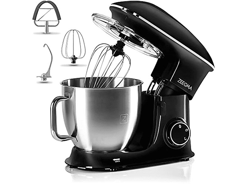 Robot de cocina  ZEEGMA ZE-PLANEET CHEF 1500 W 6,5 l Negro