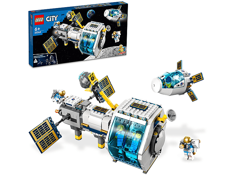 Juego de construcción  Kit de construcción LEGO® City 60349 Estación Espacial Lunar (500 piezas) LEGO Desde 6 años  LEGO City