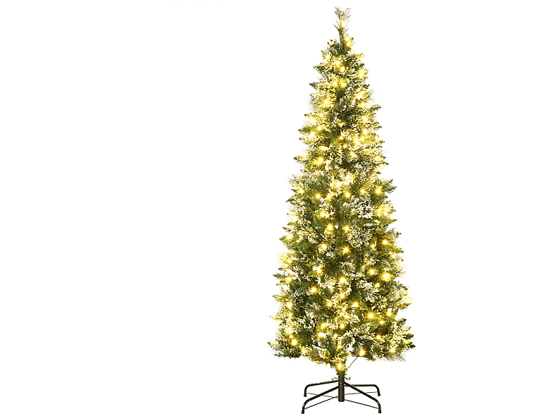 Árbol de Navidad con luz  830-760V90GN HOMCOM Verde 