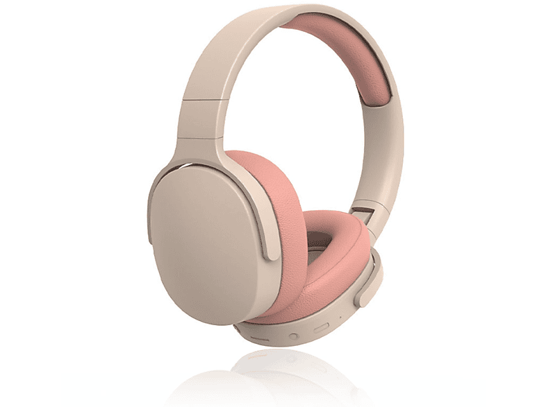 Auriculares inalámbricos  KINSI P2961 300mAh Circumaurales Bluetooth Rosa 