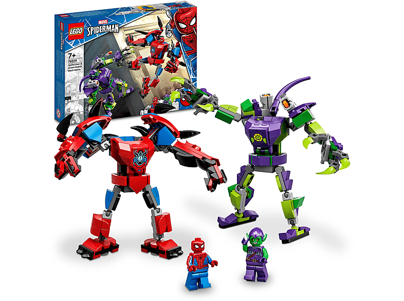 Juego de construcción  LEGO Spider-Man and Green Goblin Robot Battle (76219) LEGO A partir de 7 años LEGO Marvel 