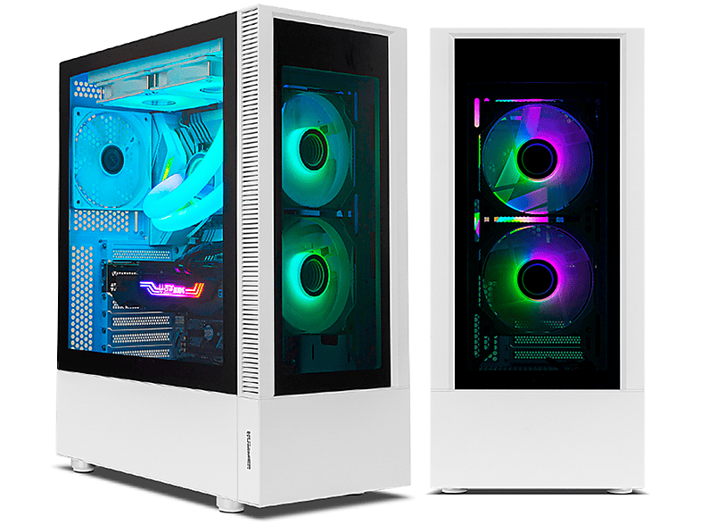 PC Gaming | NEOPC I7 11700KF -32GB - 480 + 1TB+7600, INTEL i7 11700KF, 32 GB RAM, 480 GB SSD, Radeon™ RX 7600, Windows 11 Pro (64 Bit), negro 