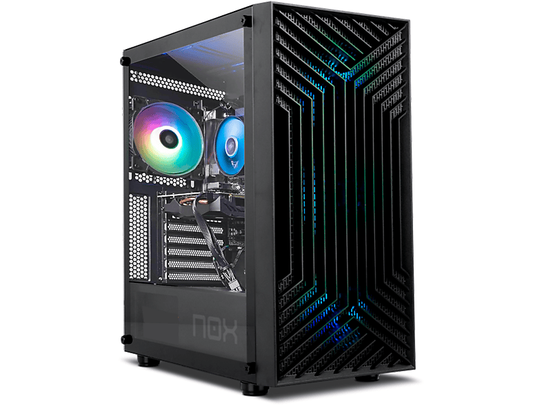 Pc Gaming  PC RACING RYZEN 7 ORDENADOR SOBREMESA AMD Ryzen™ 7 8700G 32 GB RAM 2 TB SSD GeForce RTX™ 4060 Ti Windows 11 Pro (64 Bit) Negro 