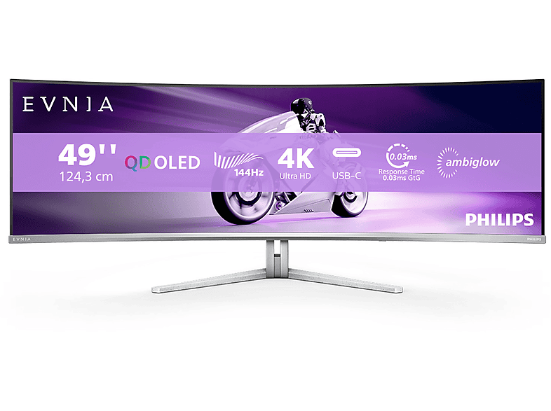 Monitor Gaming  PHILIPS Evnia 8000 49M2C8900L/00 48,9 