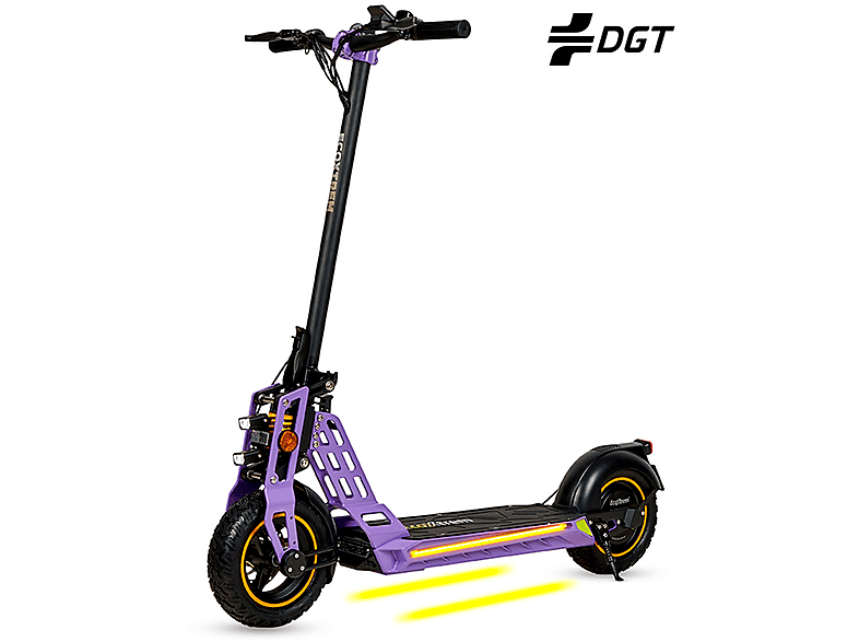 Patinete eléctrico  ECOXTREM BISON MAT VIOLET Homologado 800 W 120 kg 13000 mAh 25 km/h Morado 